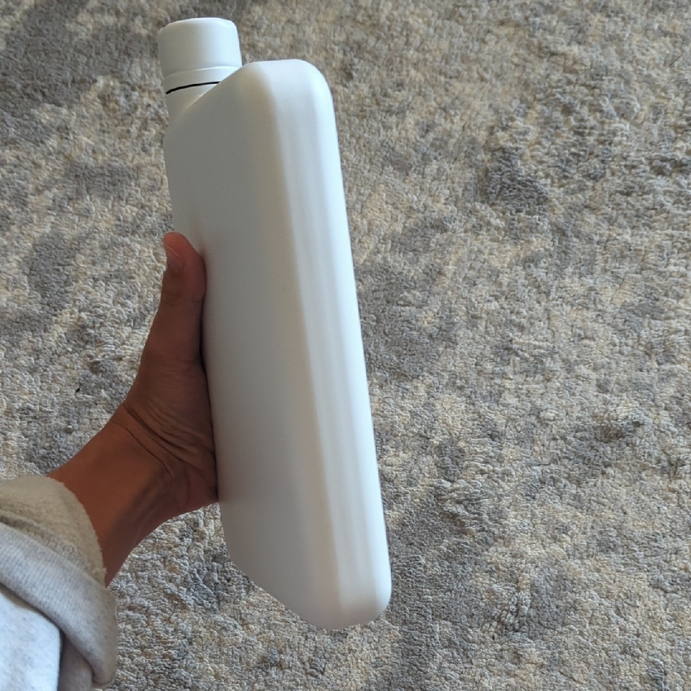 LAST CHANCE White Memobottle A5 Water Bottle - Picture 4 of 6